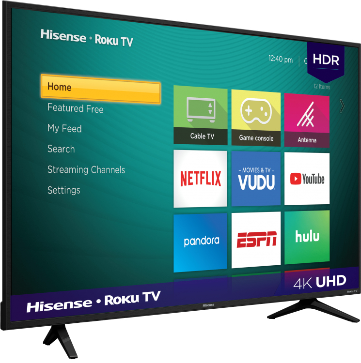 Hisense 55R6E TV 138.7 cm (54.6") 4K Ultra HD Smart TV Wi-Fi Black – image 2