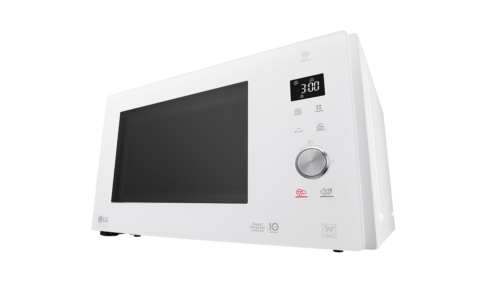 LG MS3265DDH microwave White Solo microwave Countertop – image 3