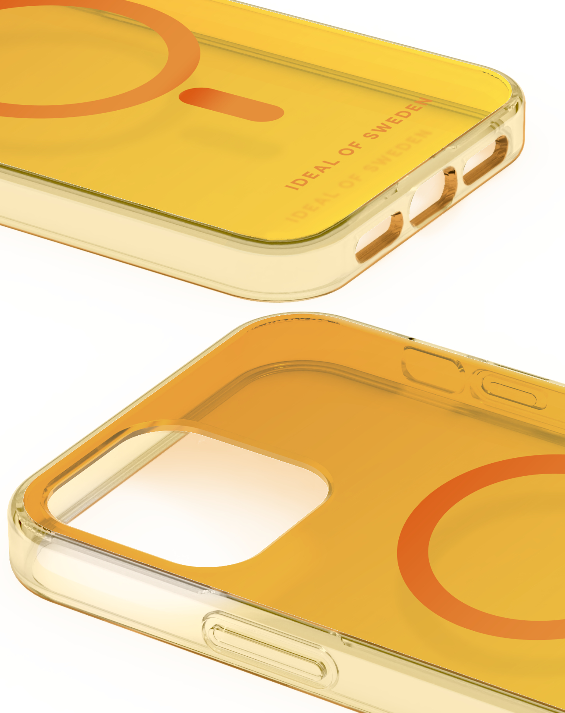 iDeal of Sweden Clear Case MagSafe iPhone 12 / 12 Pro Orange Spritz – image 3