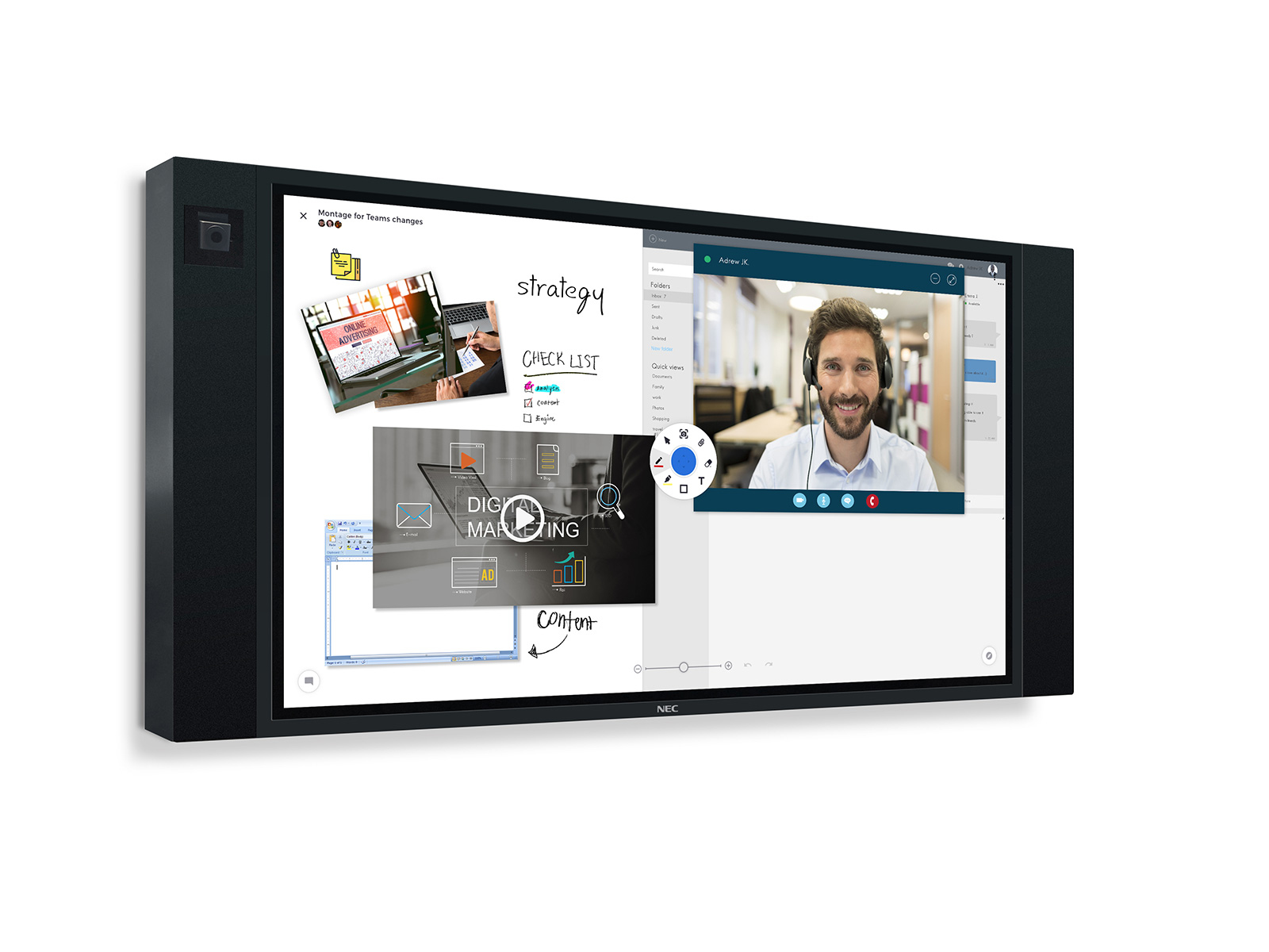 NEC InfinityBoard 65" – image 4