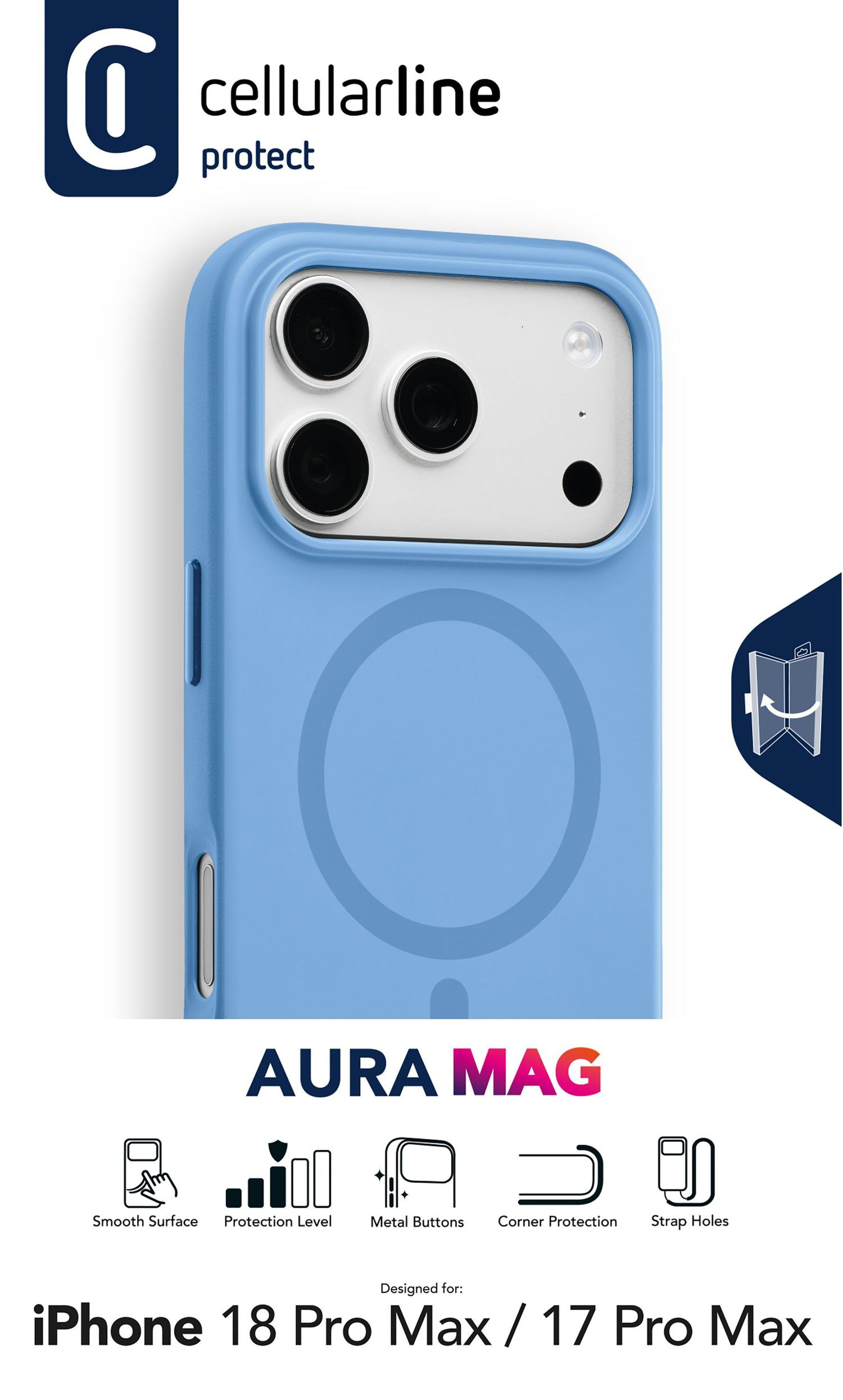 Cellularline AURA MAG - IPHONE 17 PRO MAX / 18 PRO MAX – image 6