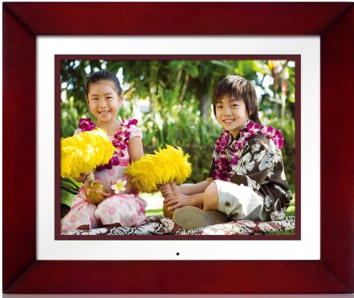HP df1000 digital photo frame Brown – image 1