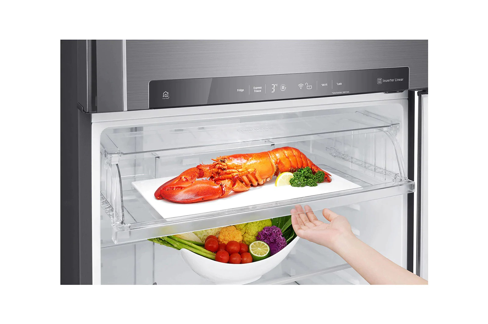 LG GTF916PZPYD fridge-freezer Freestanding – image 5
