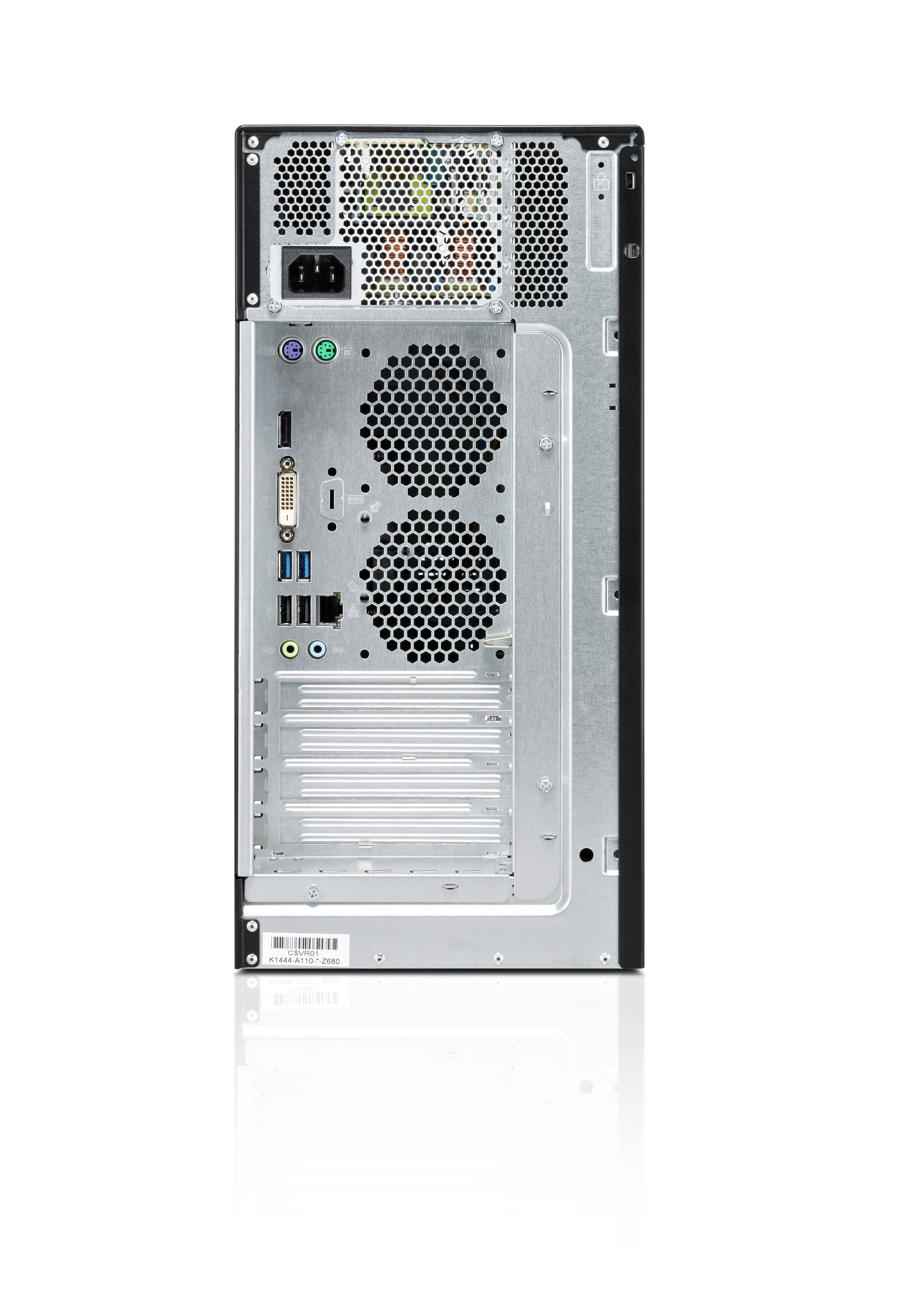 Fujitsu ESPRIMO P558/E85+ Intel® Core™ i5 i5-8400 8 GB DDR4-SDRAM 256 GB SSD Windows 10 Pro Micro Tower PC Black, Red image 5