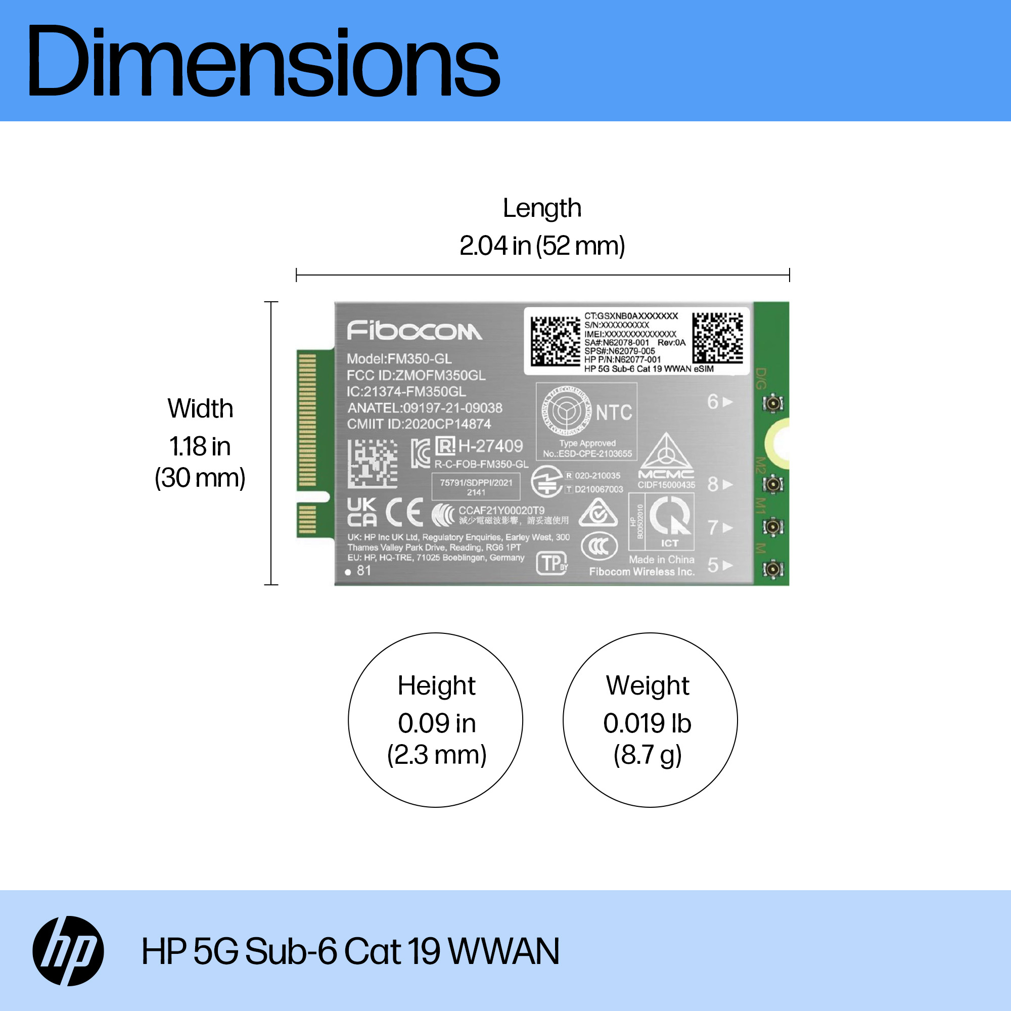 HP 5G Sub-6 Cat 19 WWAN – image 3