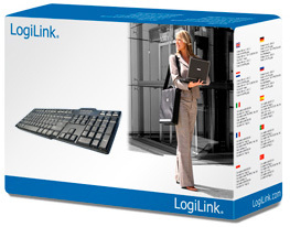 LogiLink ID0041 keyboard USB QWERTZ German Black – image 2