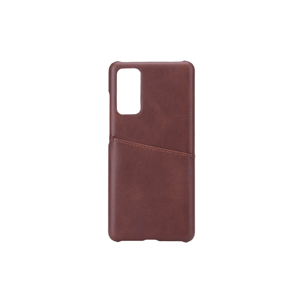 Onsala Phone Case Card Compartment Brown - Samsung S20FE