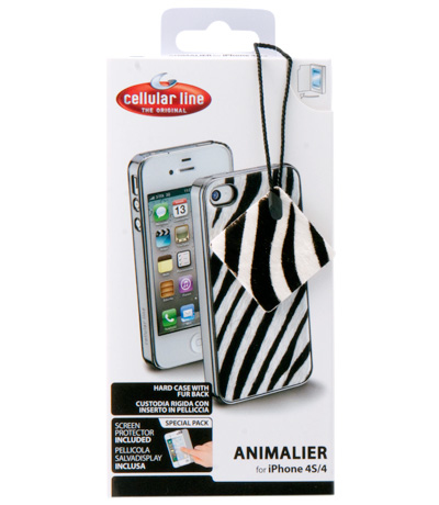 Cellularline Animalier mobile phone case Cover Black, White – image 2