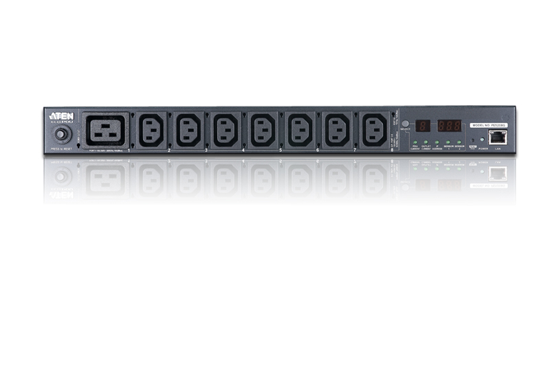 ATEN PE5208G-AX-G power distribution unit (PDU) 8 AC outlet(s) 1U Black – image 3