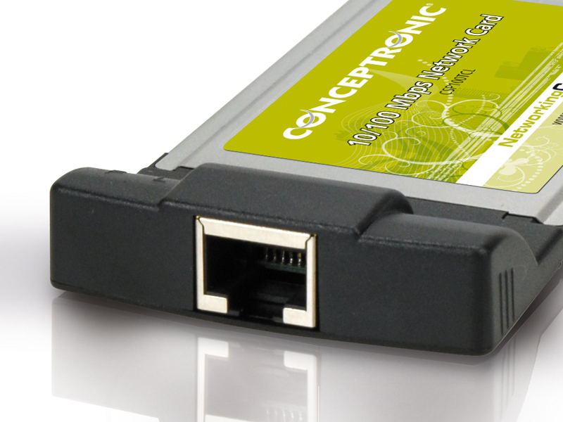 Conceptronic 10/100 Mbps Network PC Card – image 5