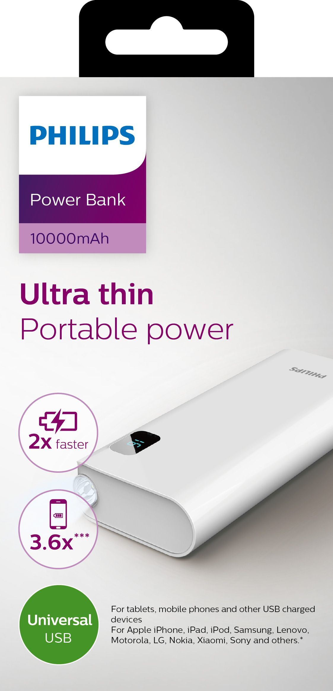 Philips DLP10016/97 power bank Lithium Polymer (LiPo) – image 2