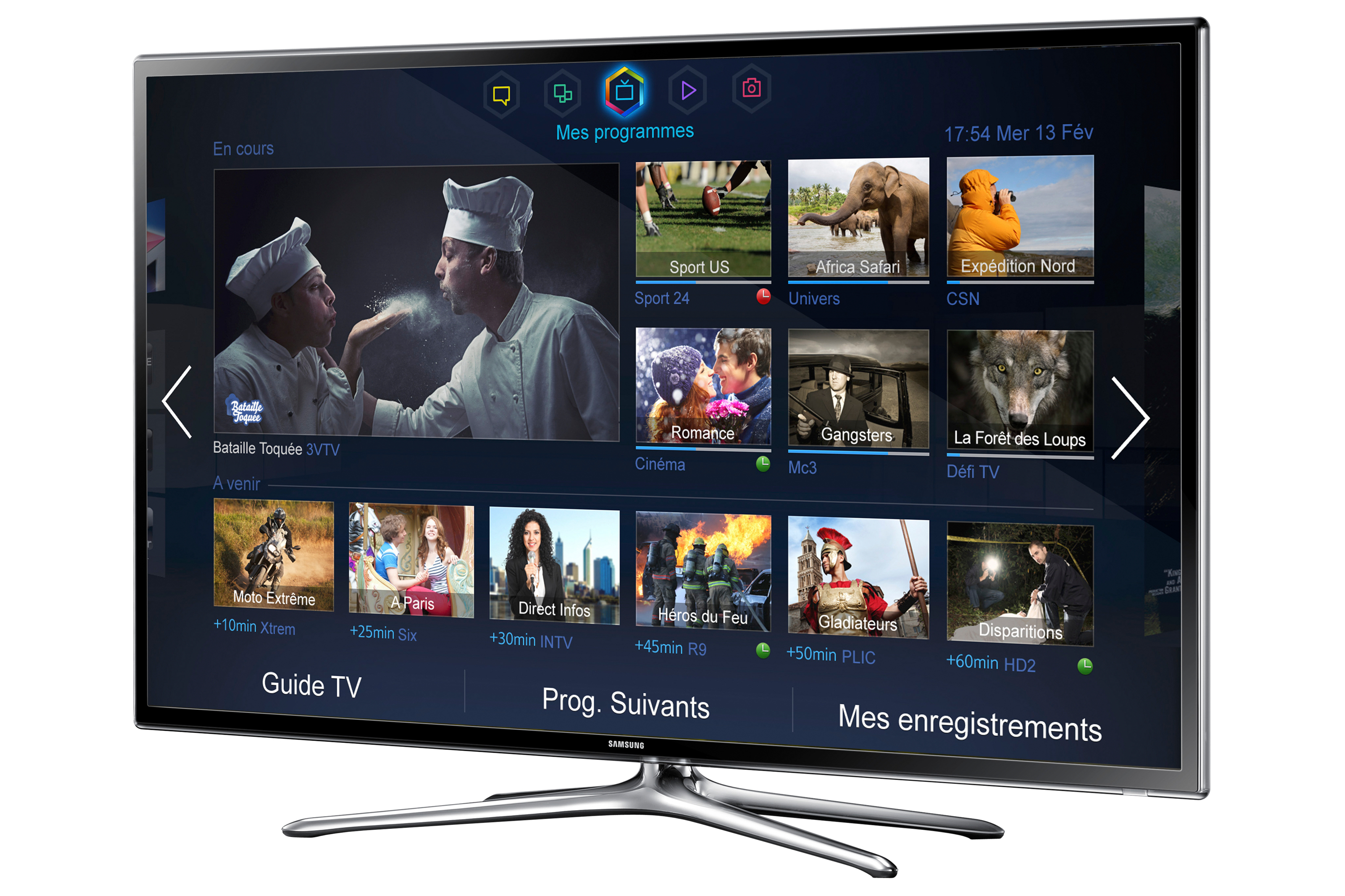 Samsung UE55F6320AY 139.7 cm (55") Full HD Smart TV Wi-Fi Black, Chrome, Silver – image 3