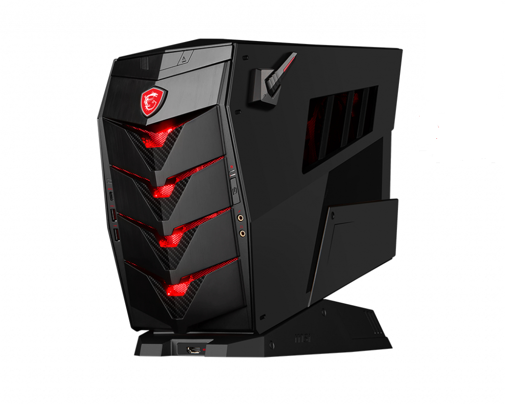 MSI Aegis 3 8SD-215 Intel® Core™ i7 i7-8700 16 GB DDR4-SDRAM 1.51 TB HDD+SSD NVIDIA® GeForce RTX™ 2070 Windows 10 Home Desktop PC Black image 1