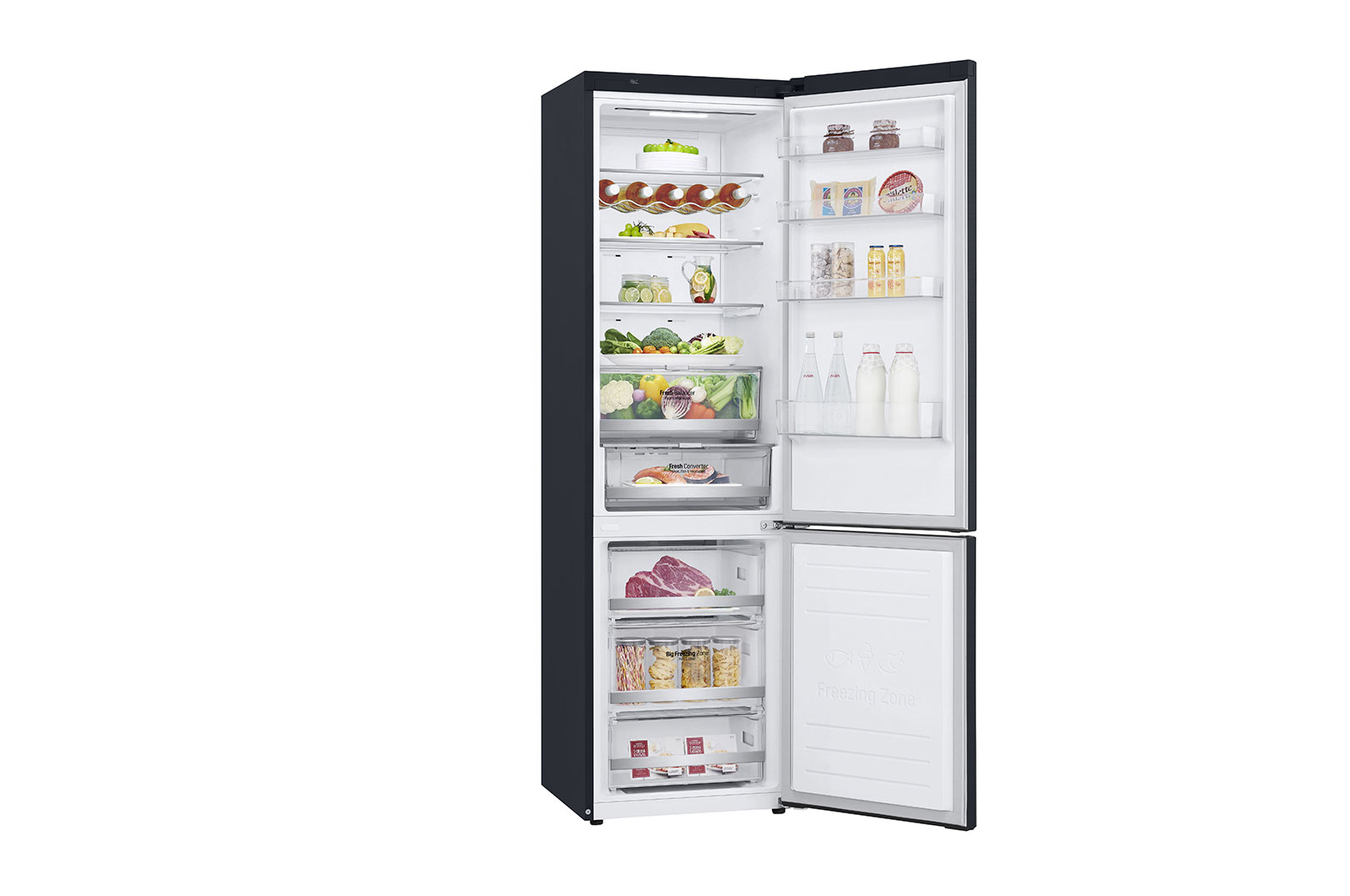 LG GBB72MCDFN fridge-freezer Freestanding – image 3
