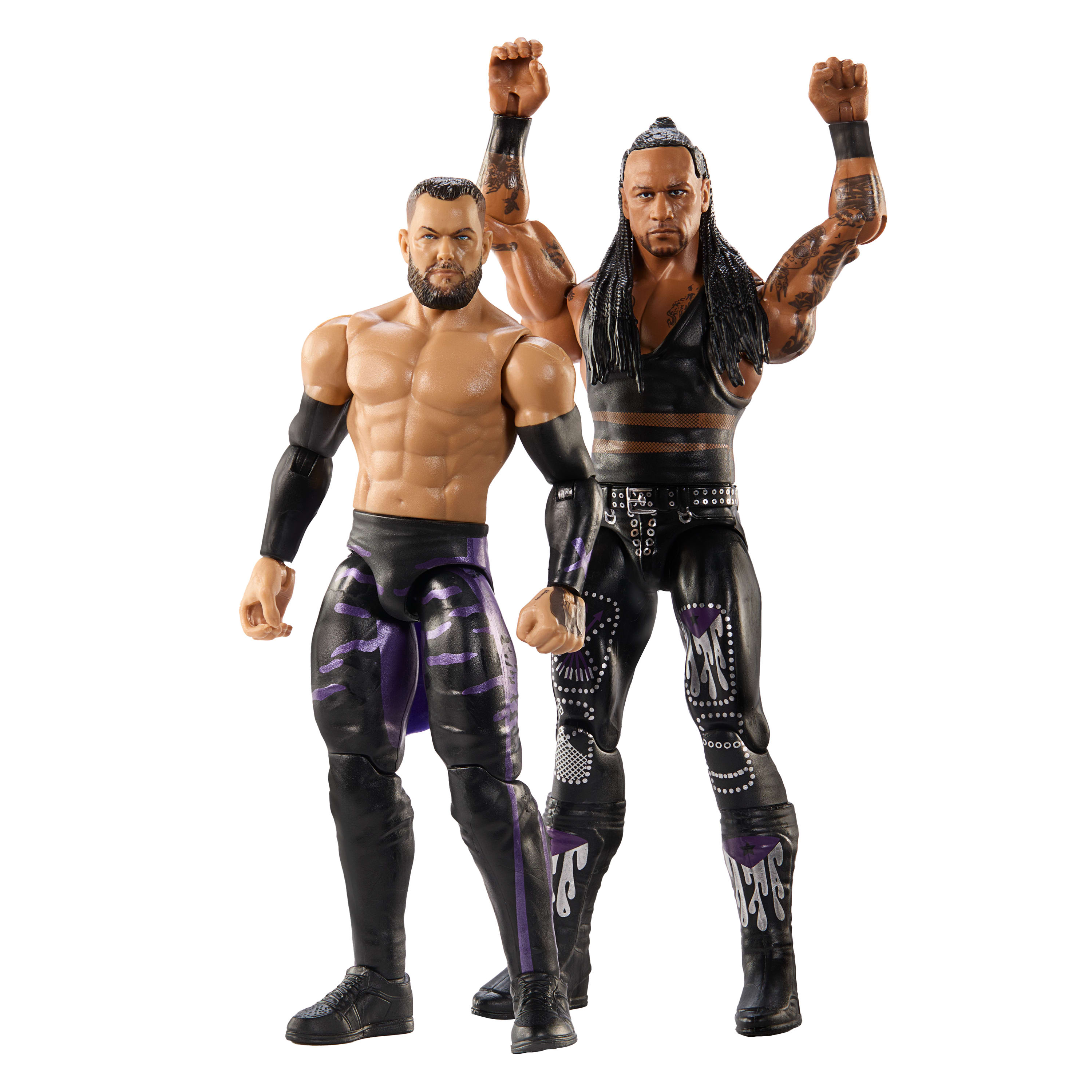 Resim WWE JCV72 Damian Priest & Finn Balor Figür Seti, Çok Renkli Plastik Oyuncak