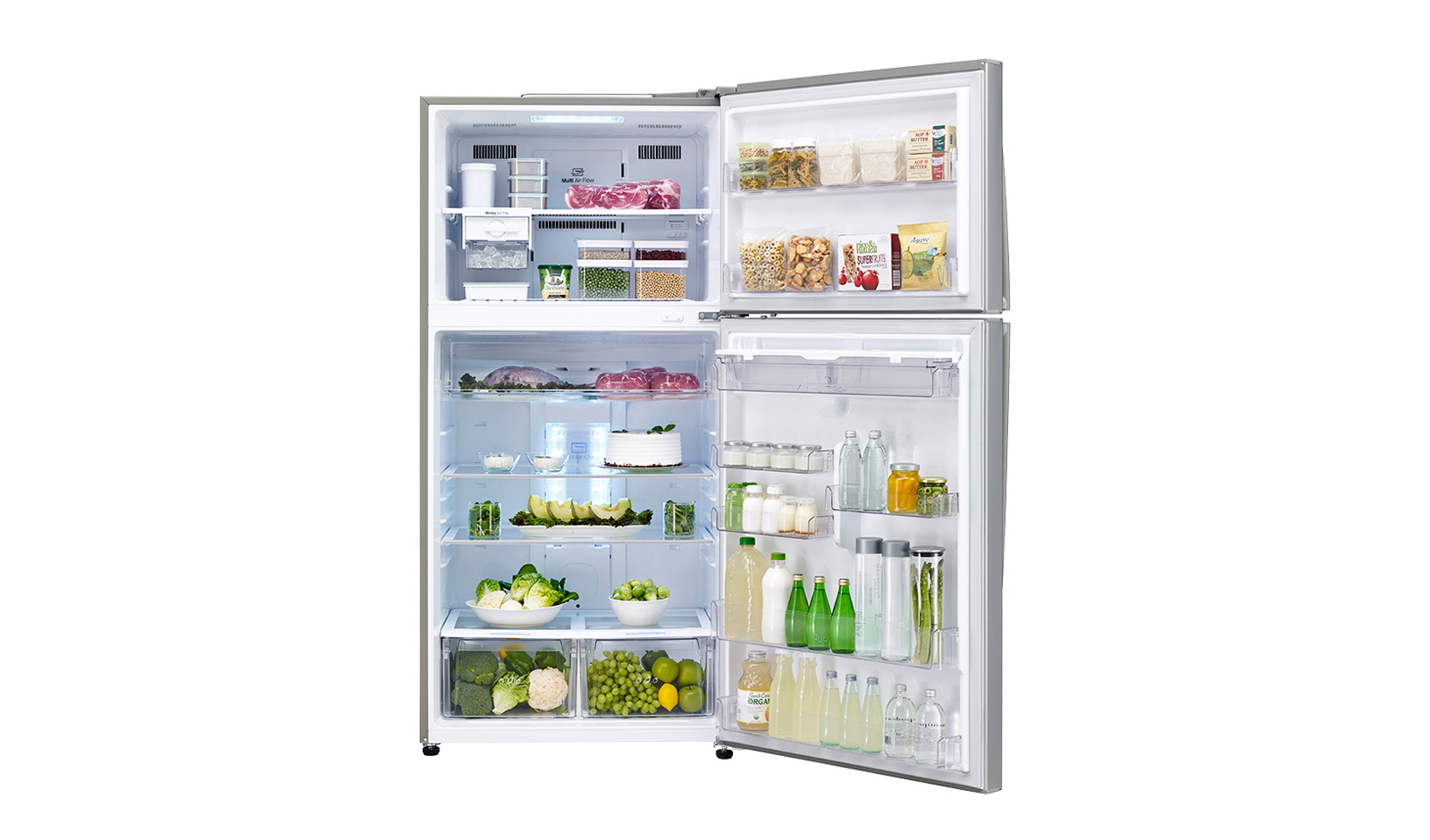 LG GN-B702HLPL fridge-freezer Freestanding – image 3