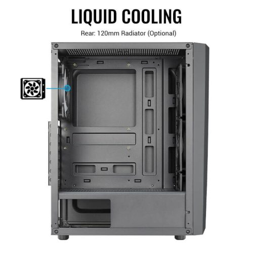 Aerocool Blade Midi Tower Black – image 8