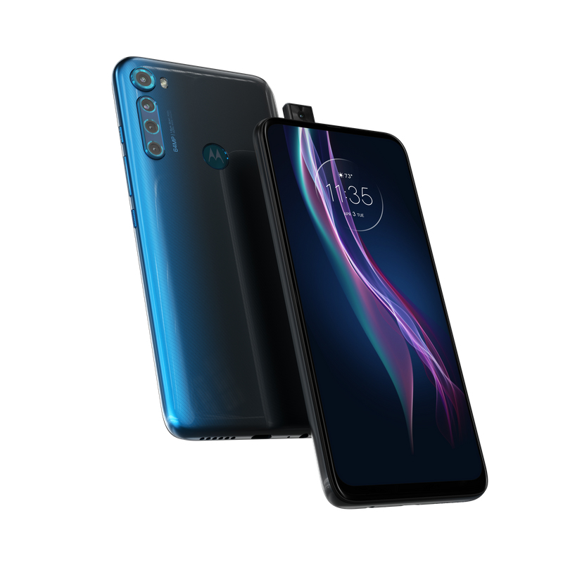 Motorola one Fusion+ 16.5 cm (6.5") Single SIM Android 10 4G USB Type-C 6 GB 128 GB 5000 mAh Blue – image 2