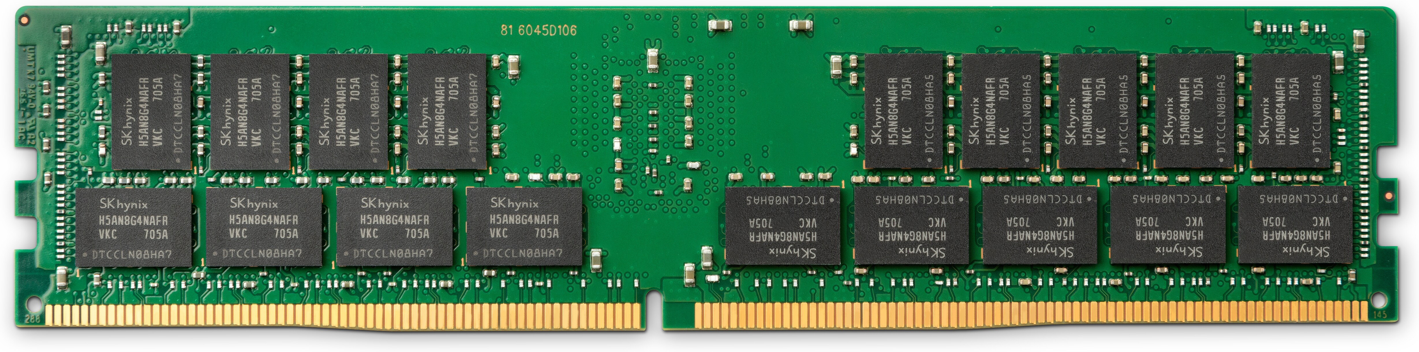 HP 4GB (1x4GB) 3200 DDR4 NECC UDIMM RAM-minnen 3200 MHz