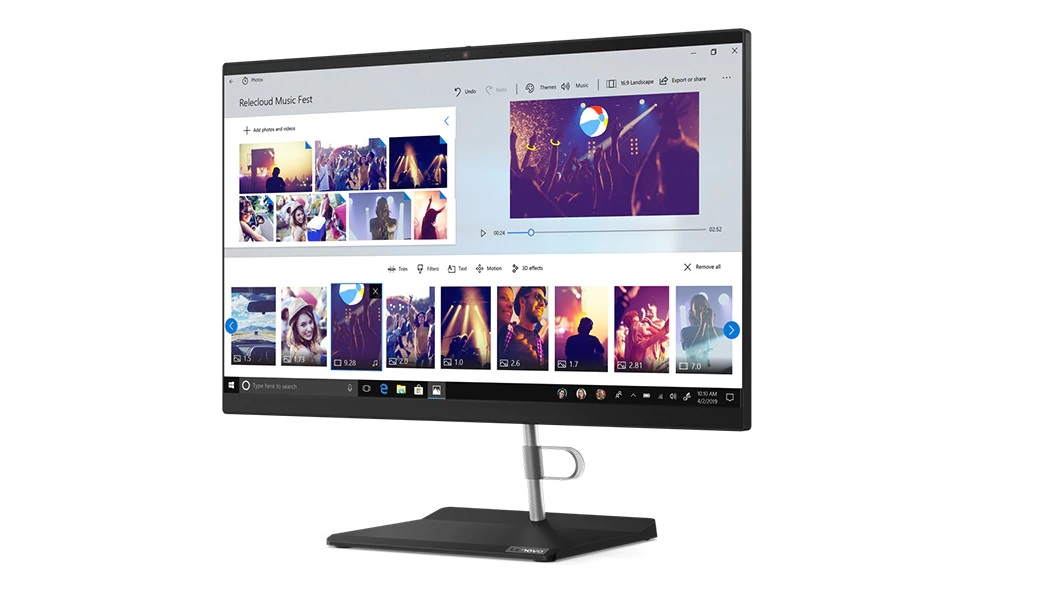 Lenovo V540 Intel® Core™ i5 i5-8265U 60.5 cm (23.8″) 1920 x 1080 pixels All-in-One PC 8 GB DDR4-SDRAM 1 TB HDD Windows 10 Home Wi-Fi 5 (802.11ac) Black image 4