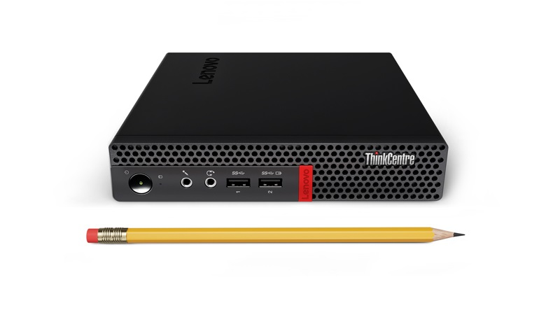 Lenovo M625q AMD E E2-9000e 4 GB DDR4-SDRAM 32 GB SSD Mini PC Black image 3