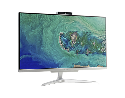 Acer Aspire C24-865 Intel® Core™ i5 i5-8250U 60.5 cm (23.8″) 1920 x 1080 pixels All-in-One PC 8 GB DDR4-SDRAM 2.25 TB HDD+SSD Windows 10 Home Wi-Fi 5 (802.11ac) Silver image 2