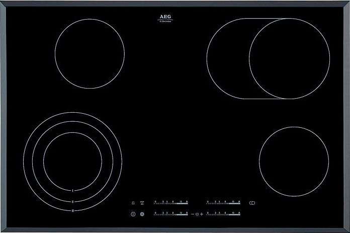 AEG HK854070FB Black Built-in Zone induction hob 4 zone(s)