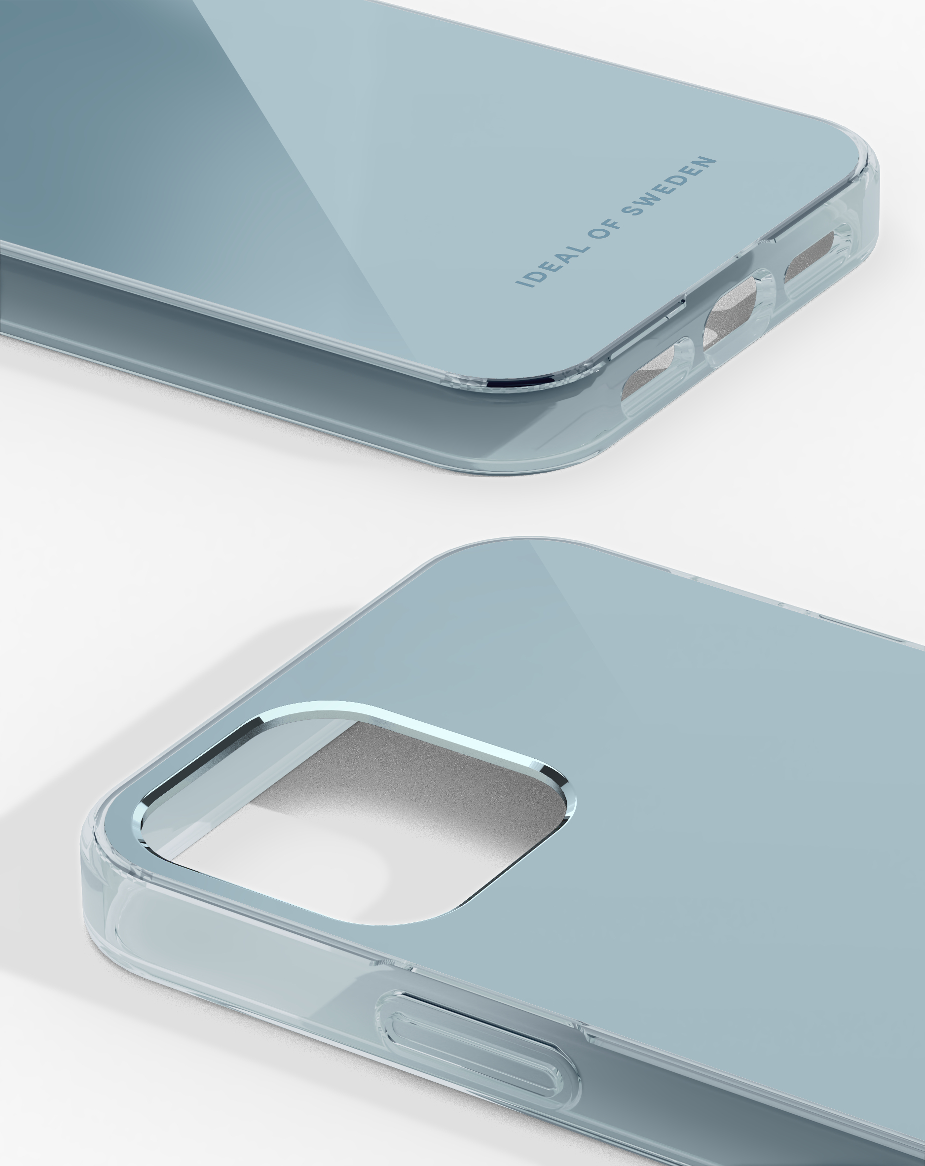 iDeal of Sweden Mirror Case iPhone 12 / 12 Pro Mirror Sky Blue – image 3