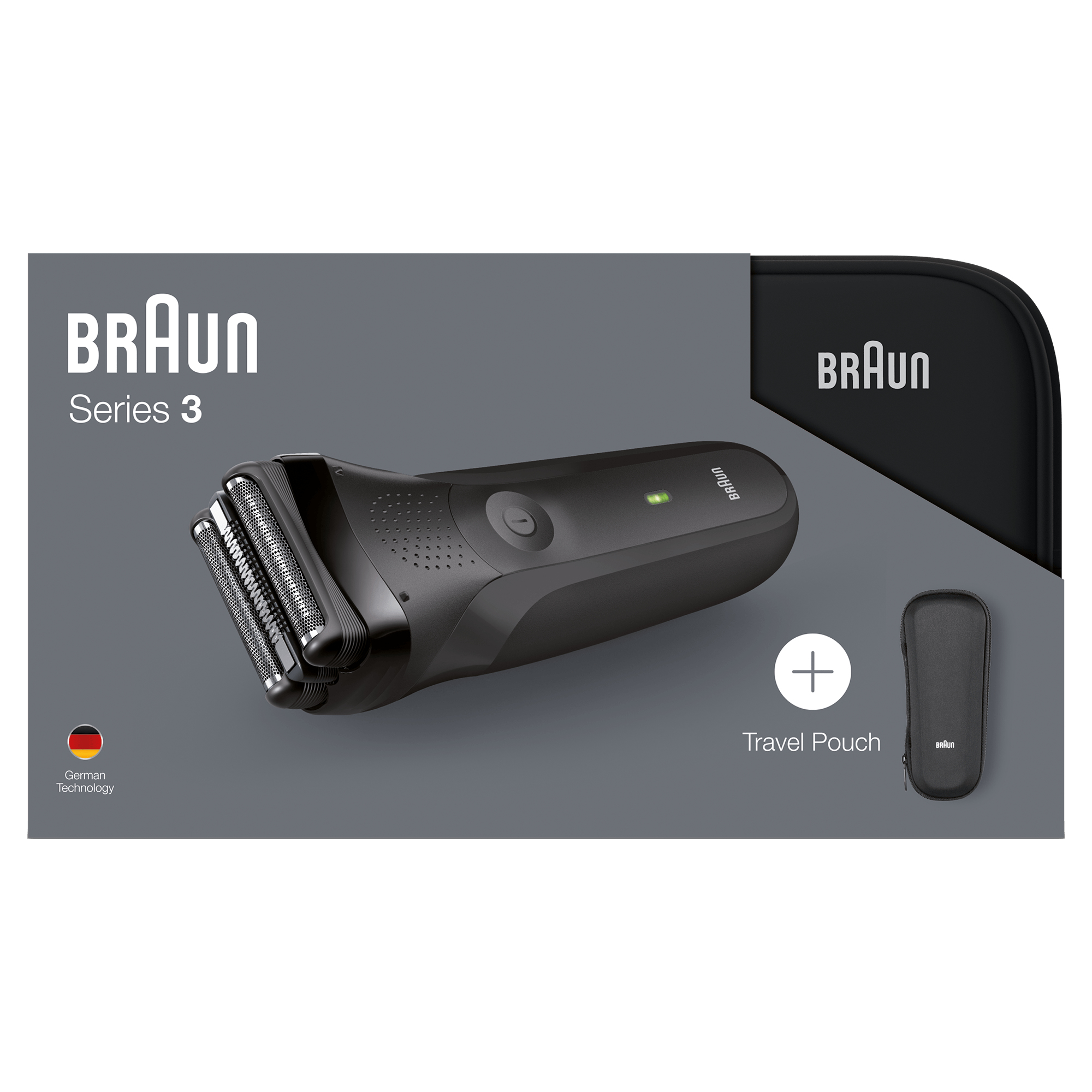 Braun 81646857 men's shaver Foil shaver Trimmer Black – image 1