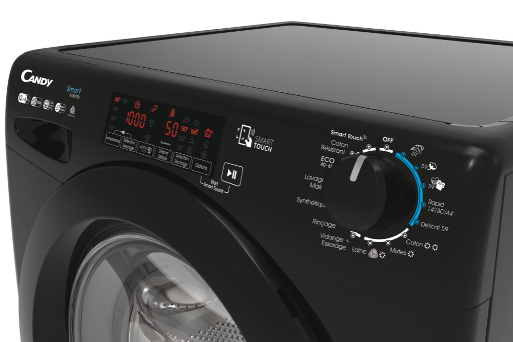 Candy Smart Inverter CSW4128TMBBE-47 washer dryer Freestanding Front-load Black – image 5