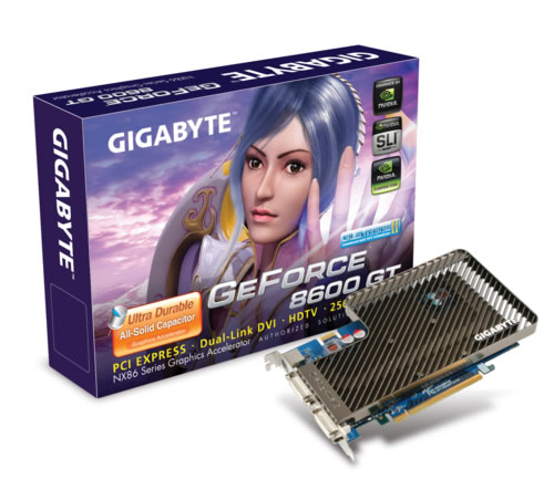 GIGABYTE GF 8600GT 256MB GDDR3 HDCP