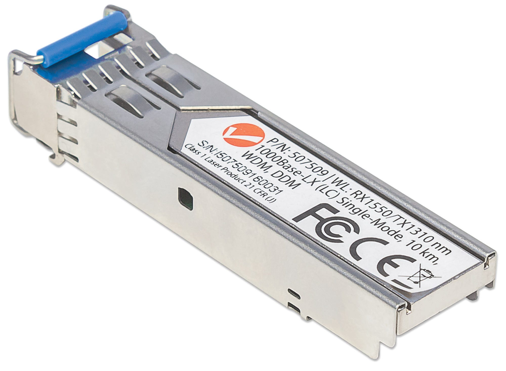 Intellinet Transceiver Module Optical, Gigabit Fiber WDM Bi-Directional SFP, 1000Base-Lx (LC) Single-Mode Port, 10km, Wavelengths: receive (RX) 1550nm and trans – image 4