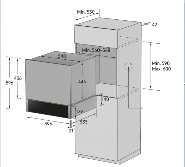 Samsung NL20T8100WK warming drawer – image 8