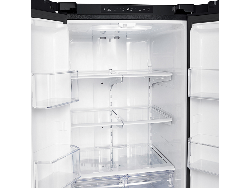 Samsung RF220NCTASG side-by-side refrigerator Freestanding – image 4