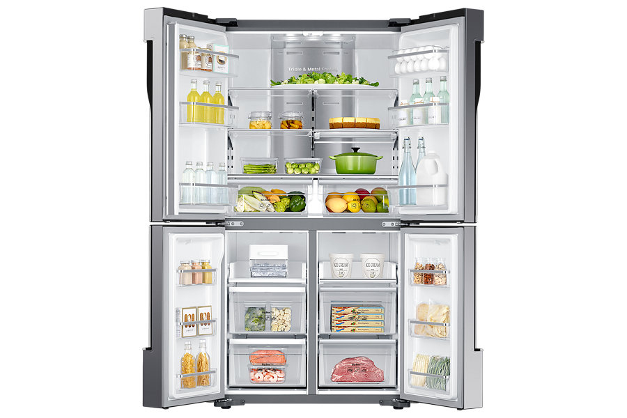 Samsung RF60J9021SR side-by-side refrigerator Freestanding – image 6