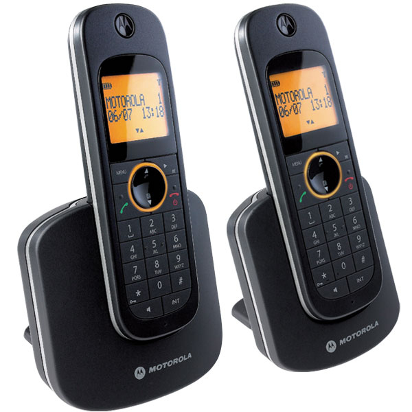 Motorola D1002 DECT telephone Caller ID Black