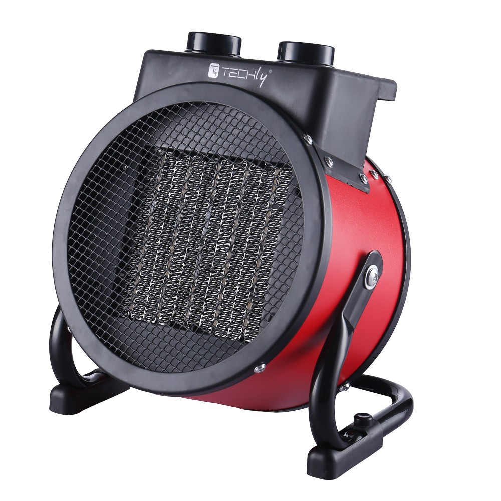 Techly IC-HEAT002 electric space heater Indoor & outdoor Black, Red – image 6