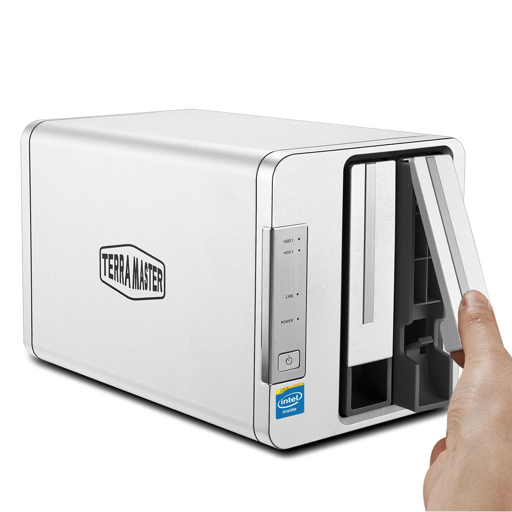 TerraMaster F2-421 NAS/storage server Desktop Intel® Celeron® J3455 – image 3