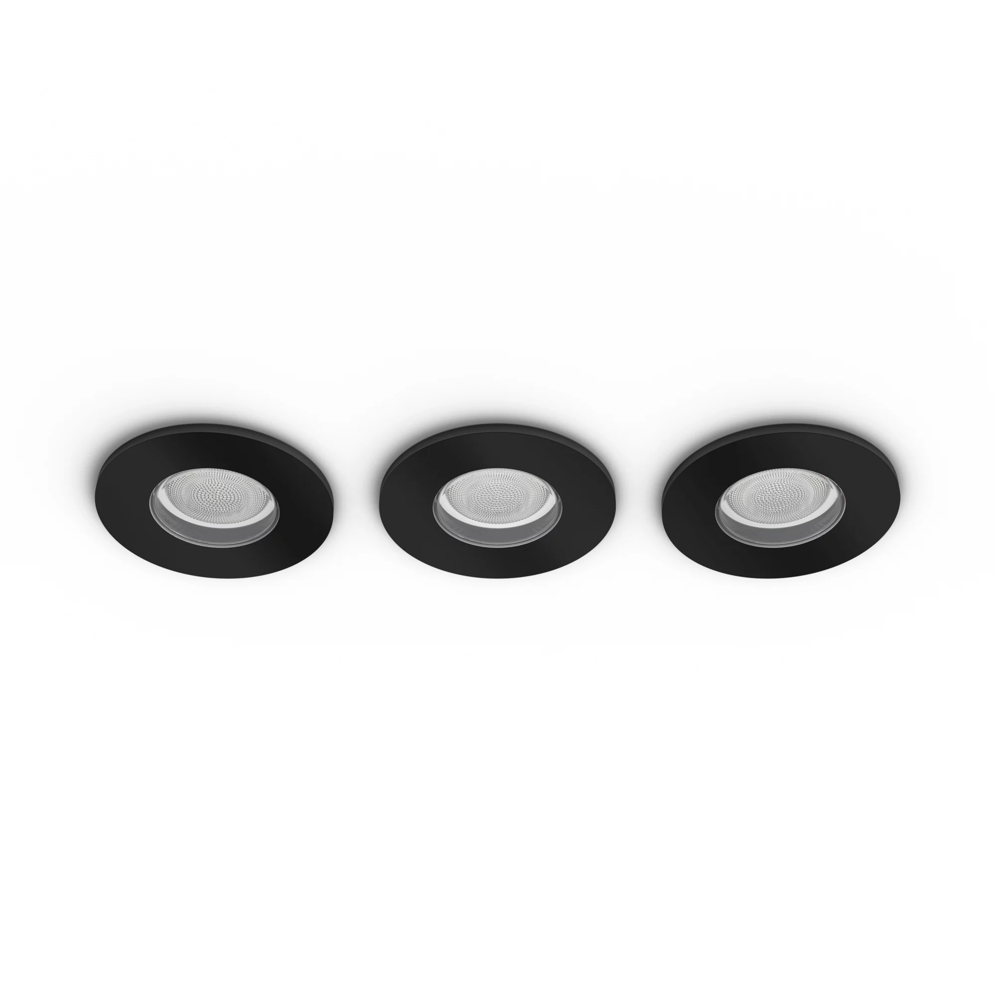 Philips by Signify Philips Hue White and colour ambience Three-pack Xamento recessed spotlight – image 2
