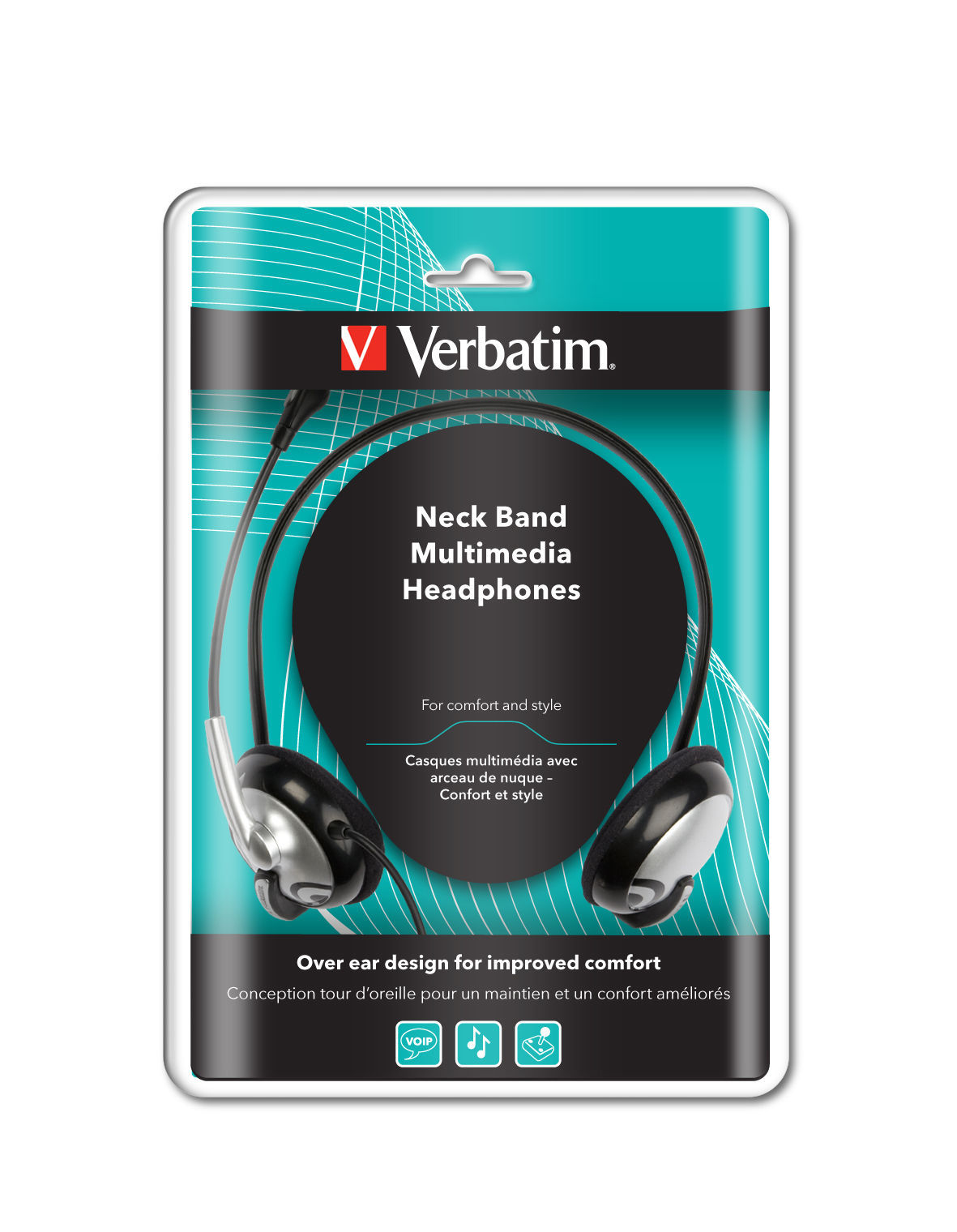 Verbatim Neck Band Multimedia Headset – image 2