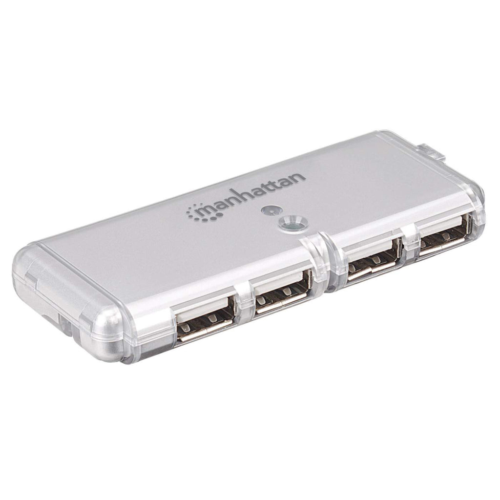 Manhattan 160599 interface hub USB 2.0 480 Mbit/s Grey – image 2