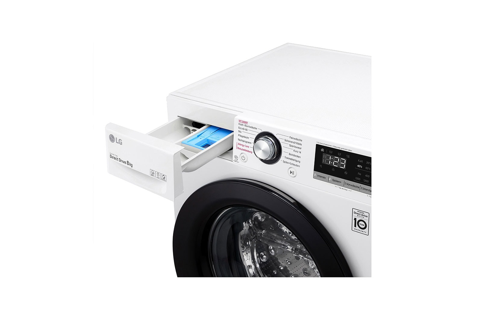 LG F4WV308SB washing machine Front-load – image 5