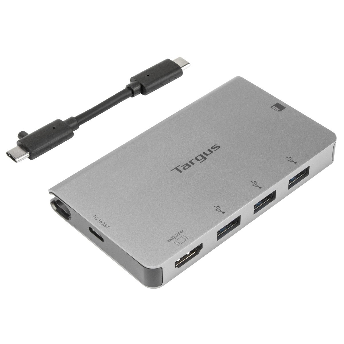 Targus ACA963EU interface hub USB 3.2 Gen 1 (3.1 Gen 1) Type-C 5000 Mbit/s Silver – image 3