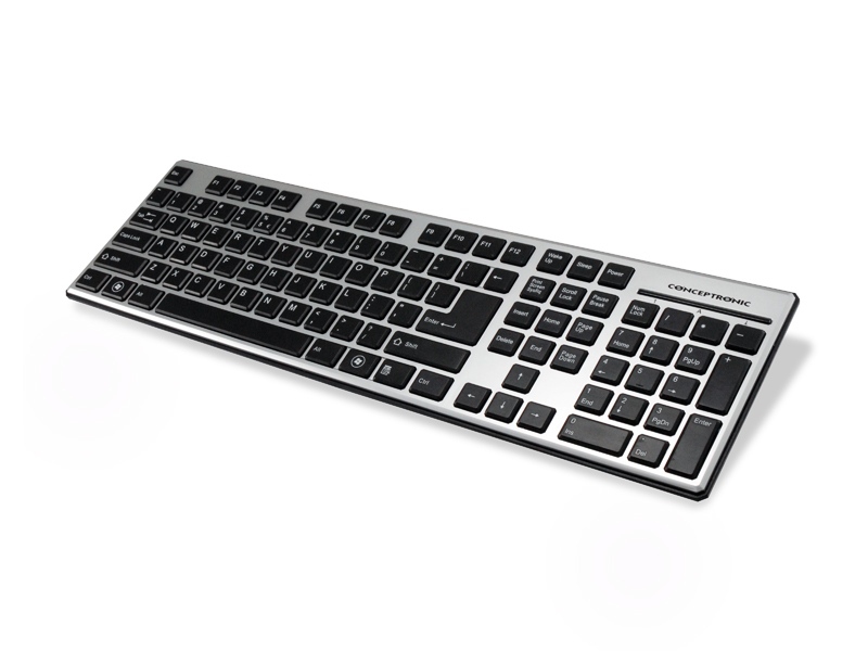 Conceptronic USB Flat Keyboard US