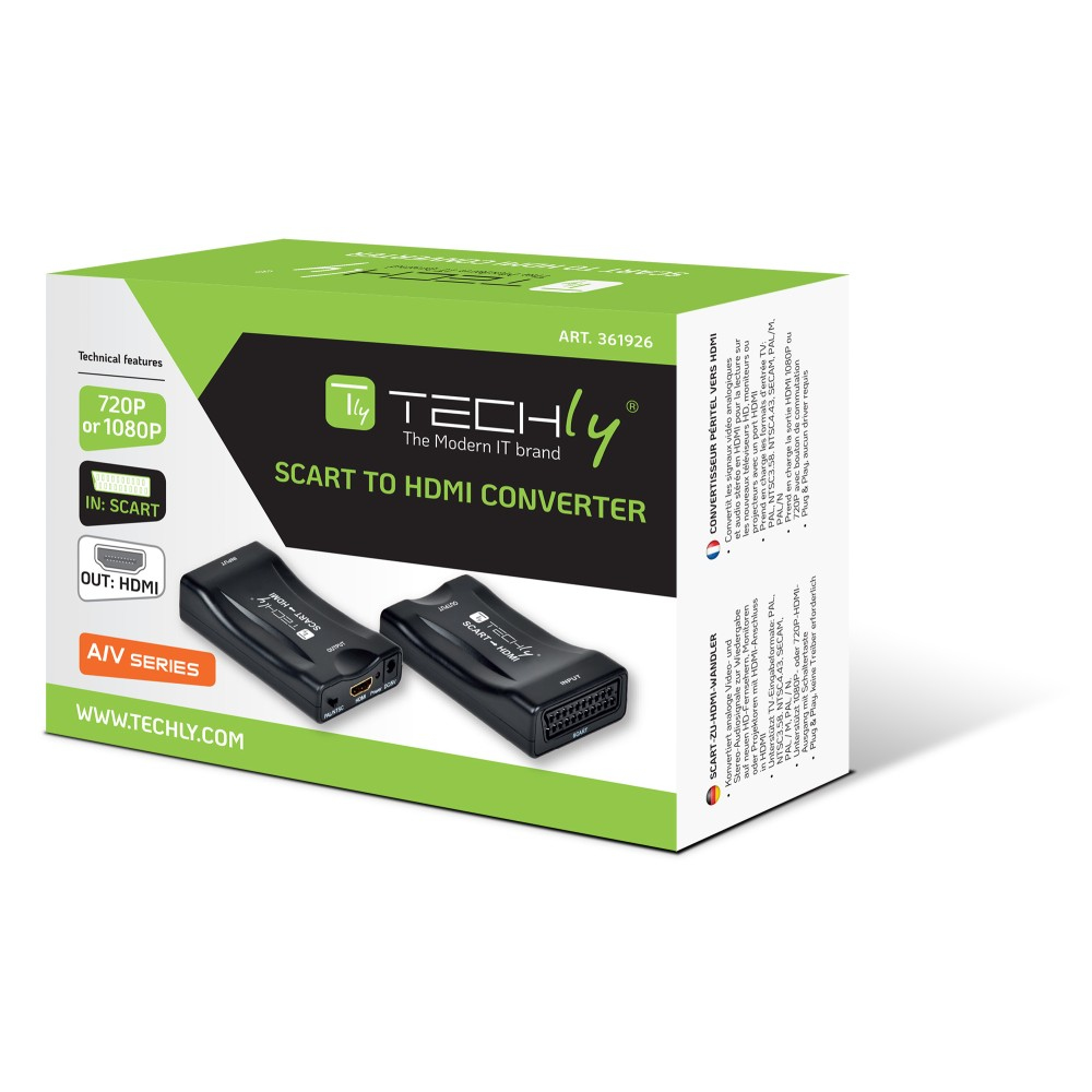 Techly IDATA SCART-HDMI3 – image 2