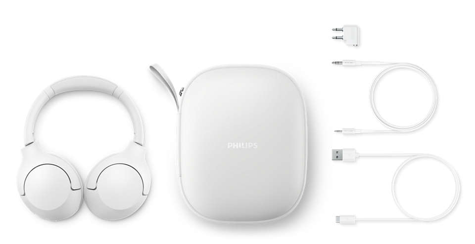 Philips TAH8506WT/00 headphones/headset Wireless Head-band Calls/Music USB Type-C Bluetooth White – image 3