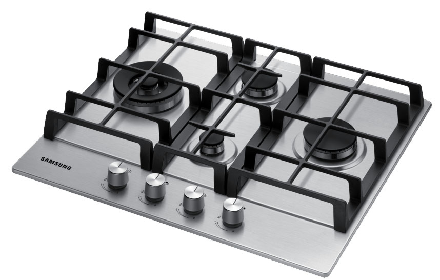 Samsung NA64H3030BS hob Stainless steel Built-in Gas 4 zone(s) – image 2