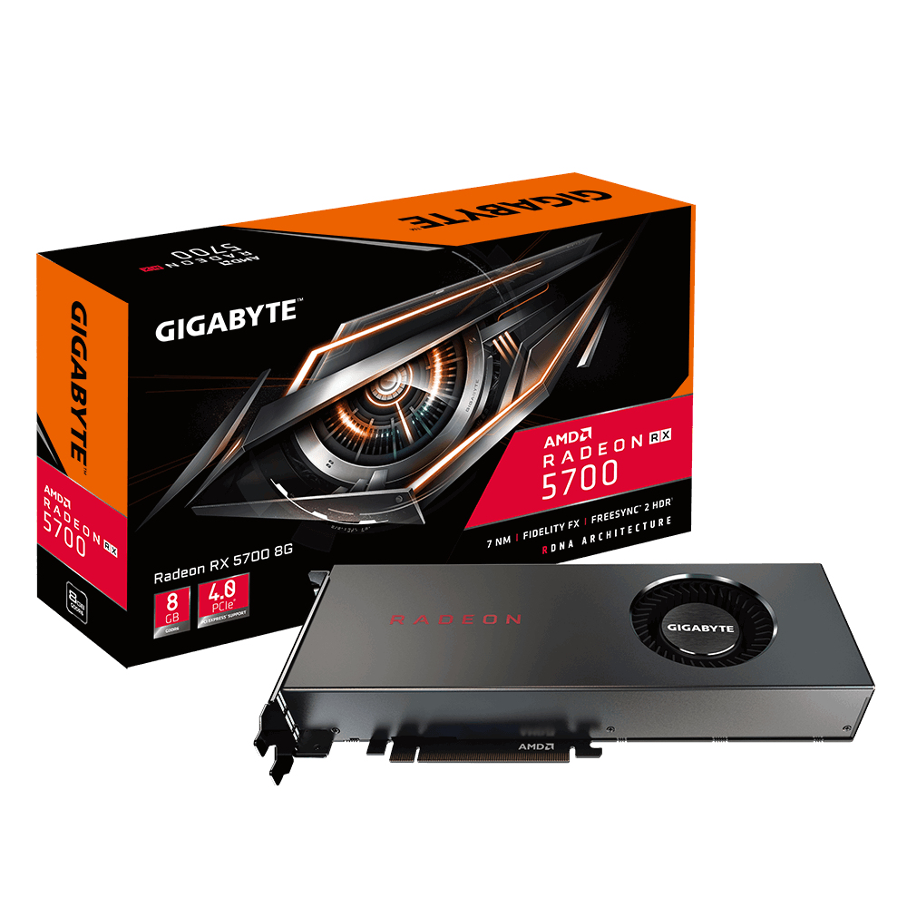 GIGABYTE GV-R57-8GD-B graphics card AMD Radeon RX 5700