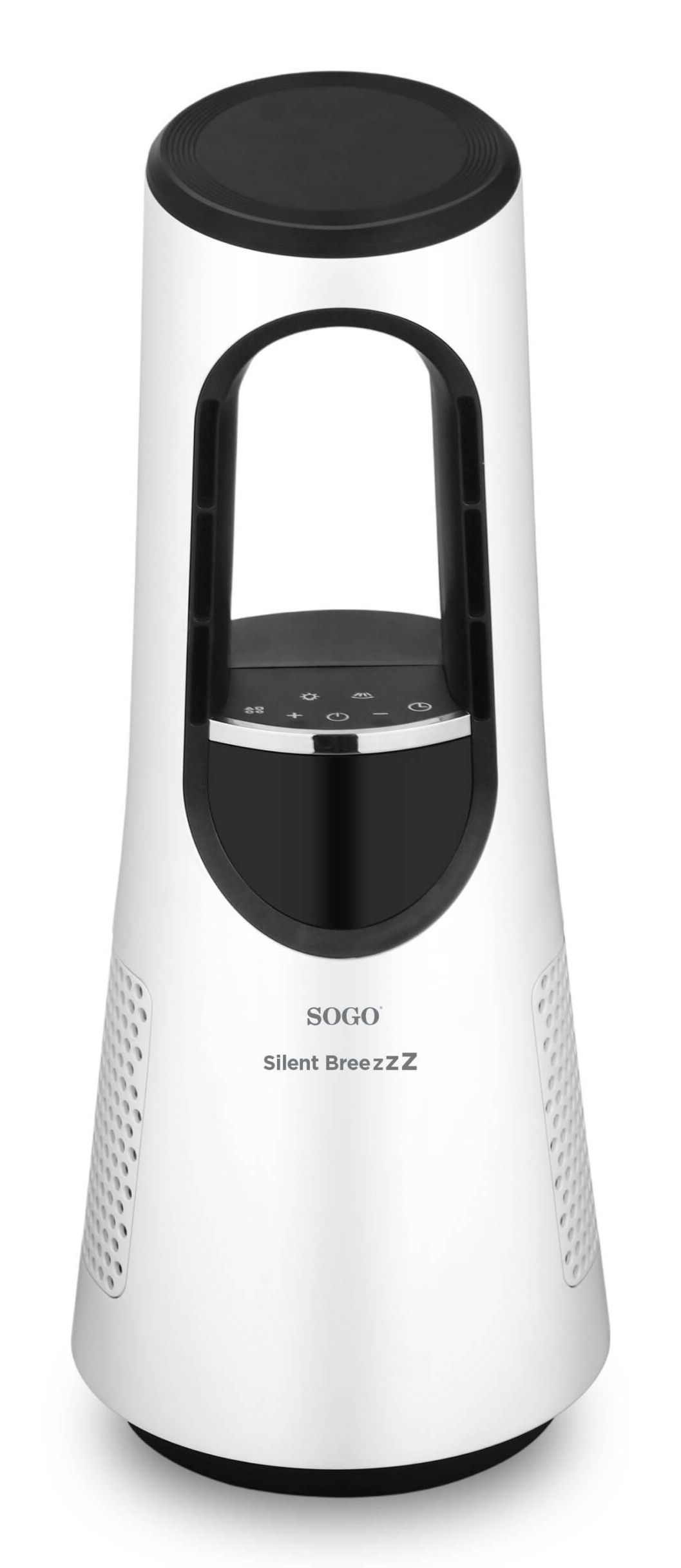 Sogo VEN-SS-21380 household fan Black, Silver – image 1