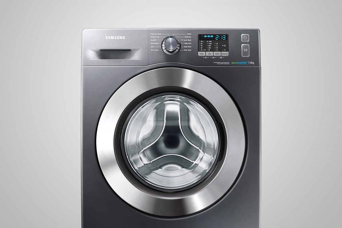 Samsung WF70F5E2W4X washing machine Front-load – image 2